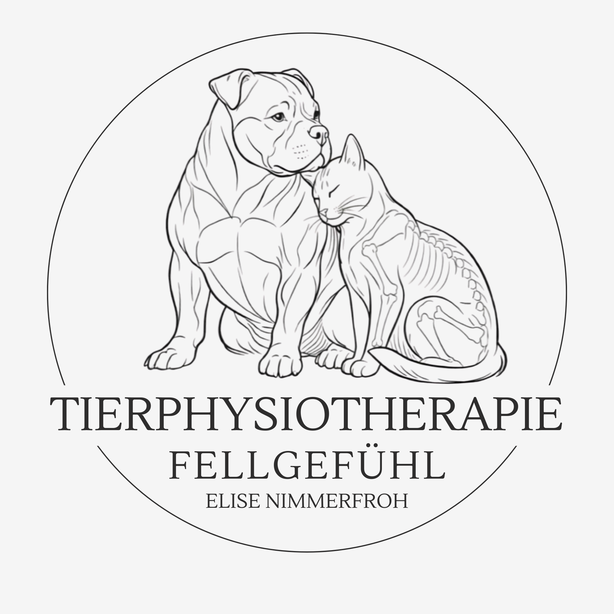 Tierphysiotherapie FELLGEFÜHL Logo