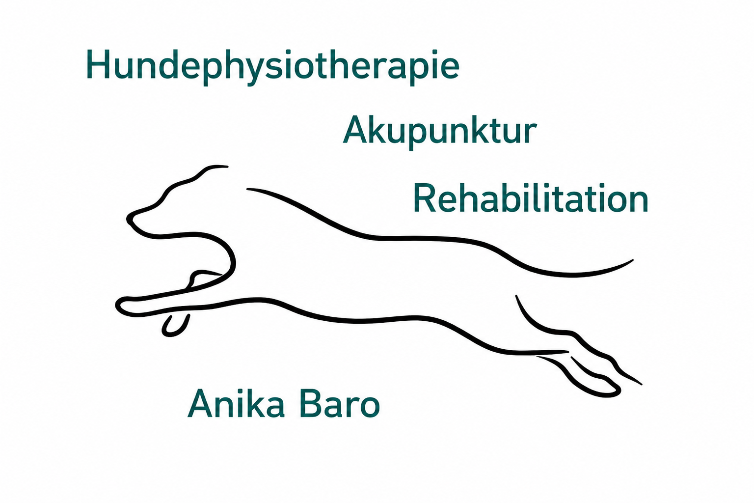 Hundephysiotherapie Anika Baro Logo