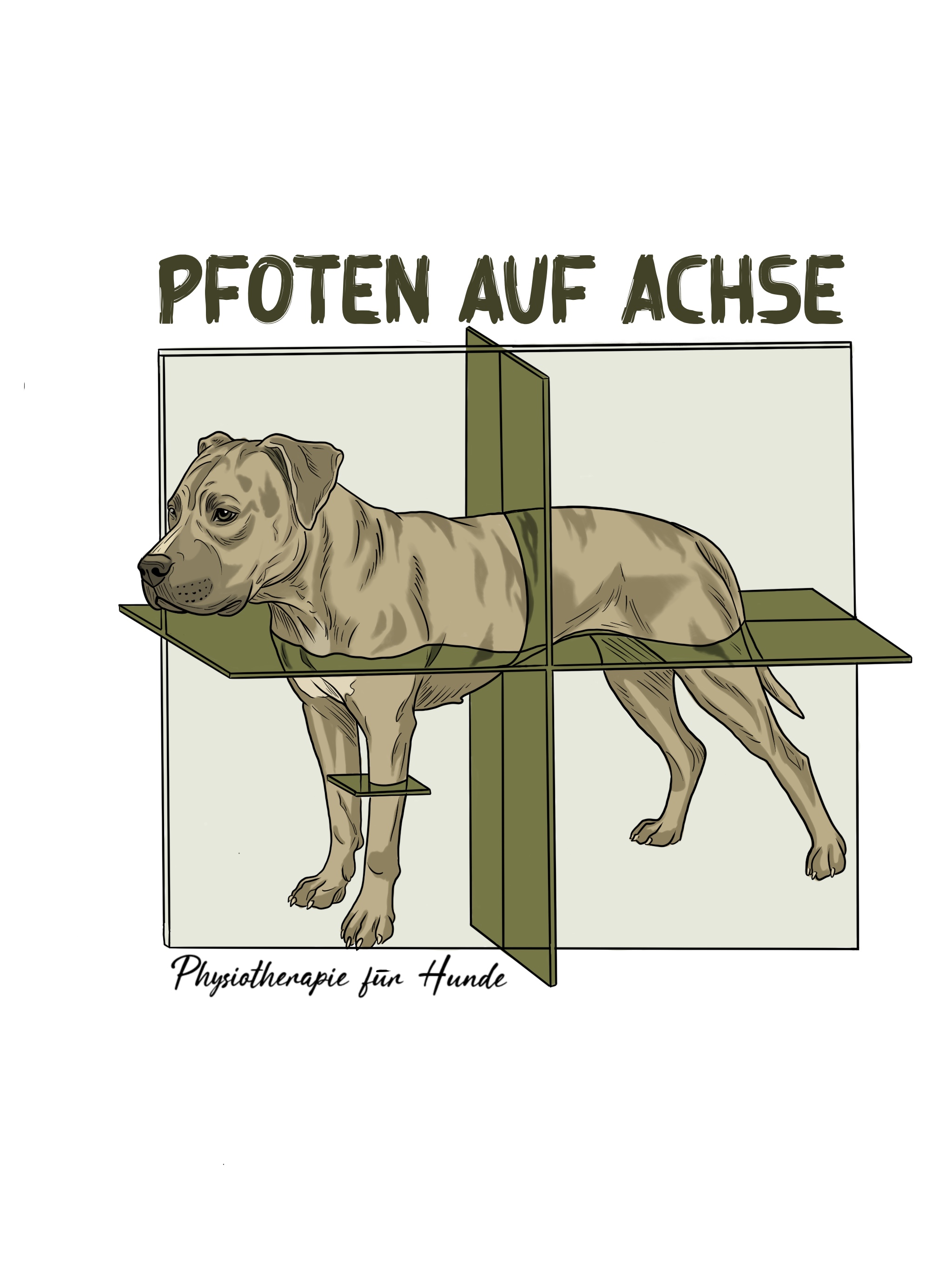 Pfoten auf Achse Logo