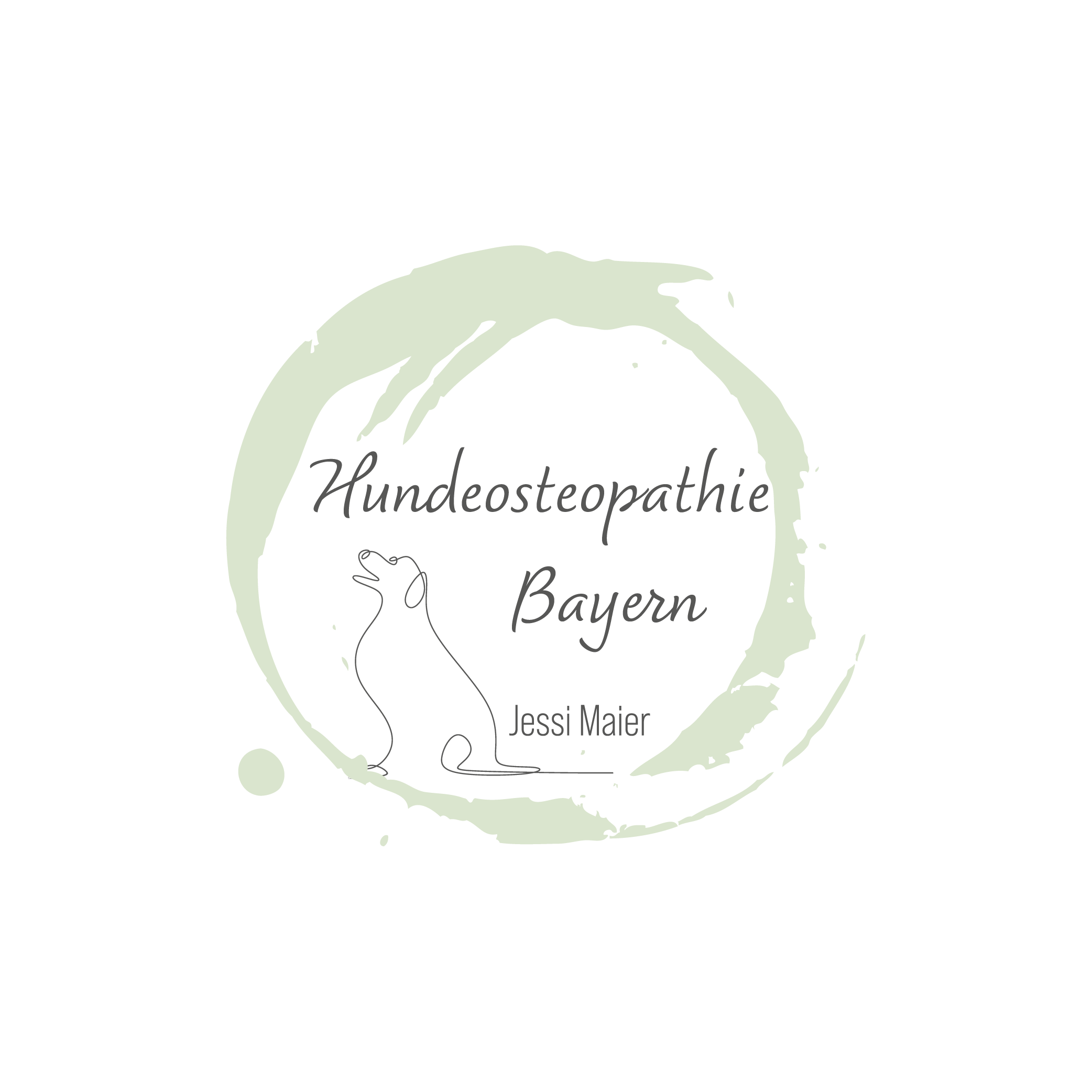 Jessi Maier von der Hundeosteopathie Bayern Logo