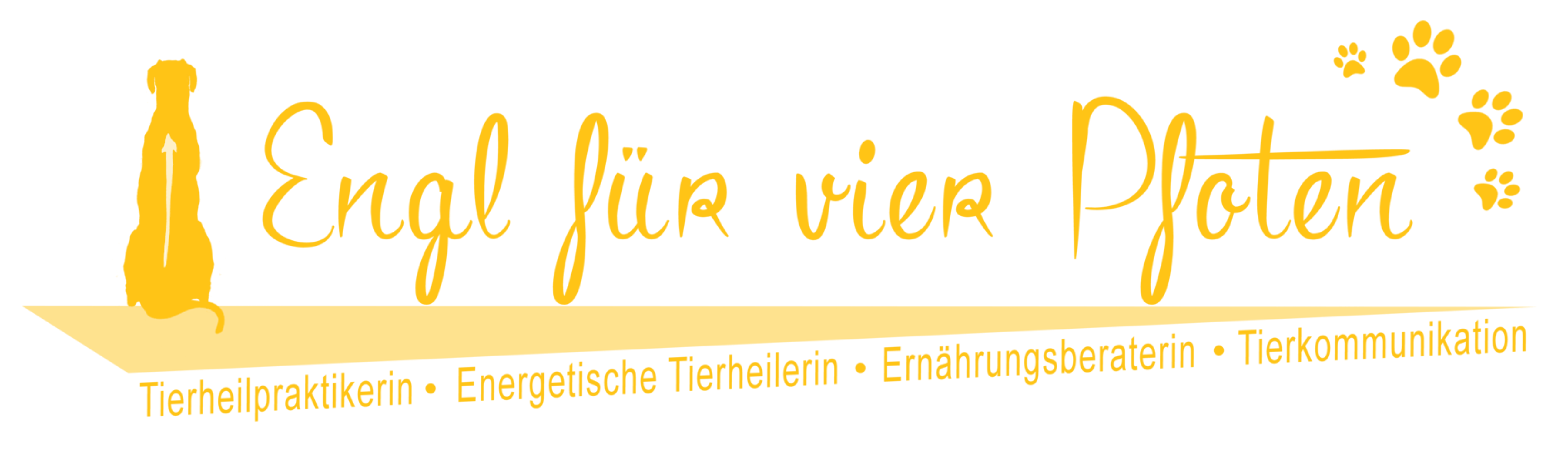 Tierheilpraxis Engl für vier Pfoten Logo