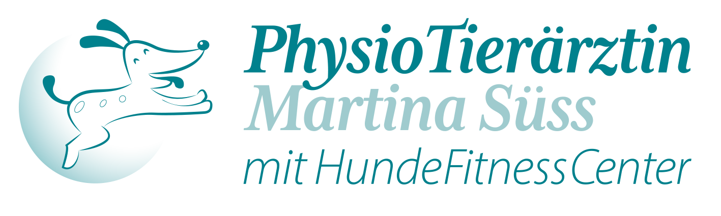 PhysioTierärztin Martina Süss mit HundeFitnessCenter Logo