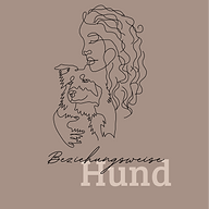 Beziehungsweise Hund Logo