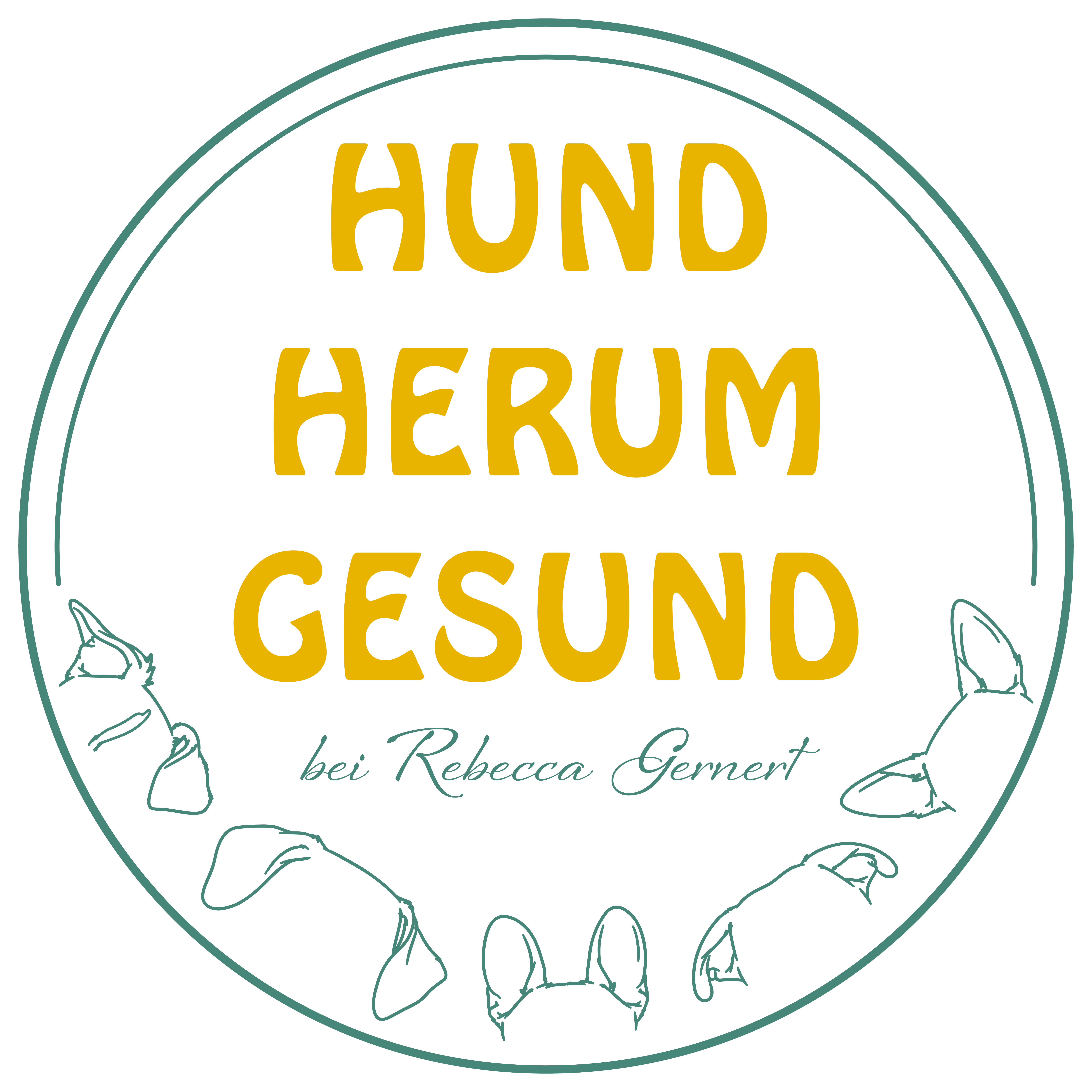 Hundherumgesund bei Rebecca Gernert Logo