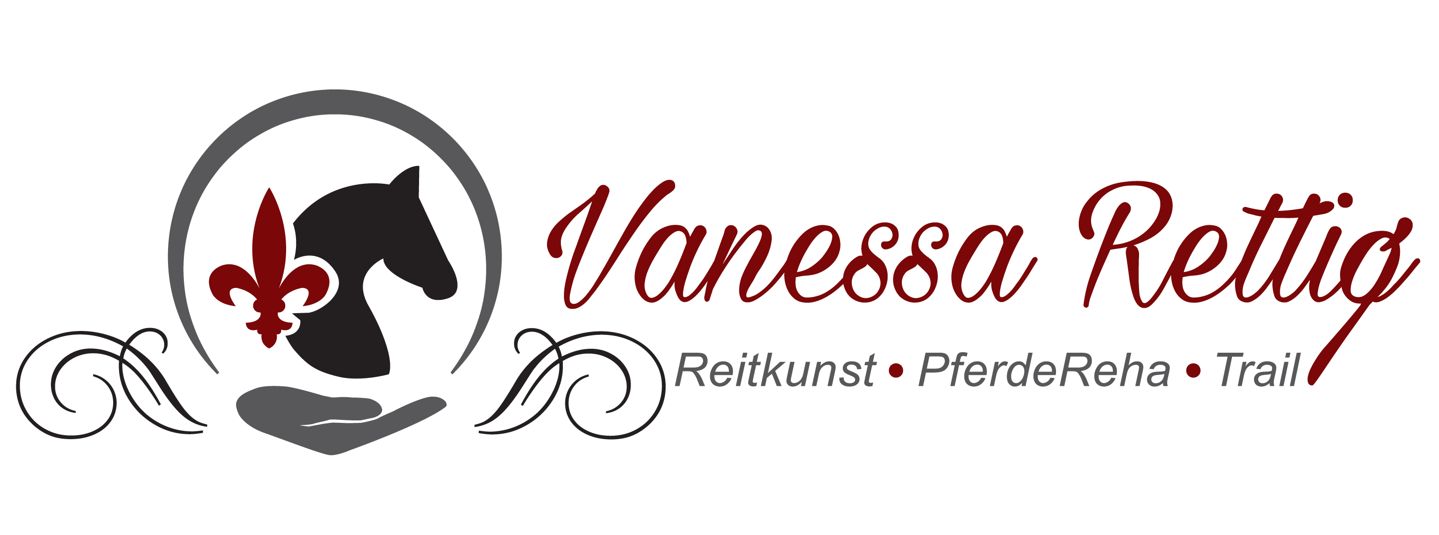 Vanessa Rettig - Ganzheitliche Pferdeausbildung & Pferdephysiotherapie Logo